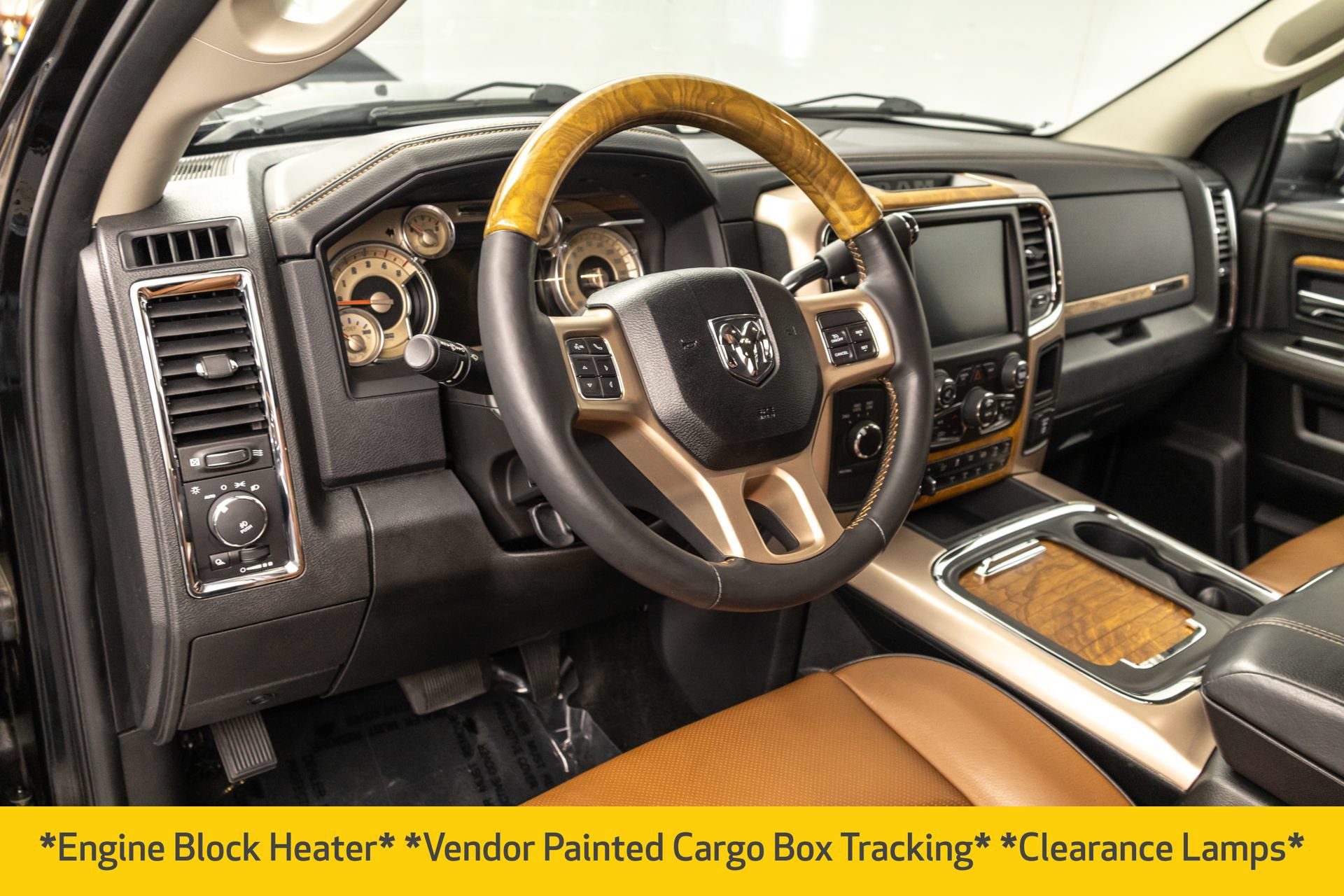 Used 2017 RAM 3500 Laramie Longhorn w/ Snow Chief Group AWD/4WD image 5