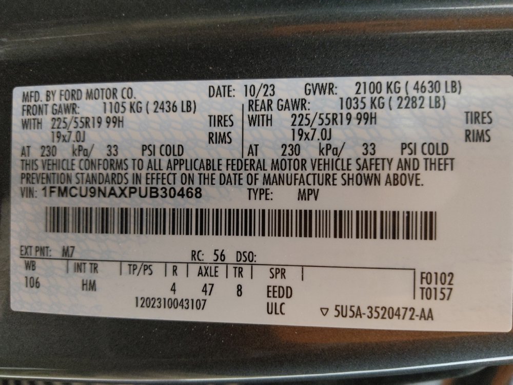 Used 2023 Ford Escape ST-Line Select w/ Tech Pack #2 image 33