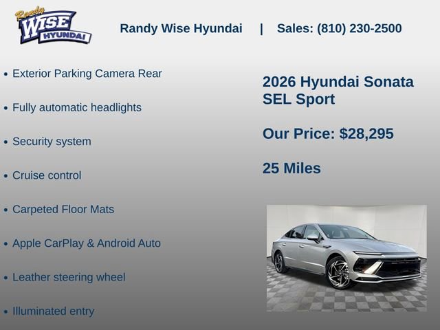 New 2026 Hyundai Sonata SEL image 10