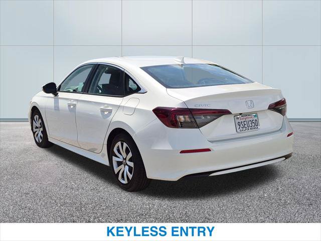 Certified 2025 Honda Civic LX image 9