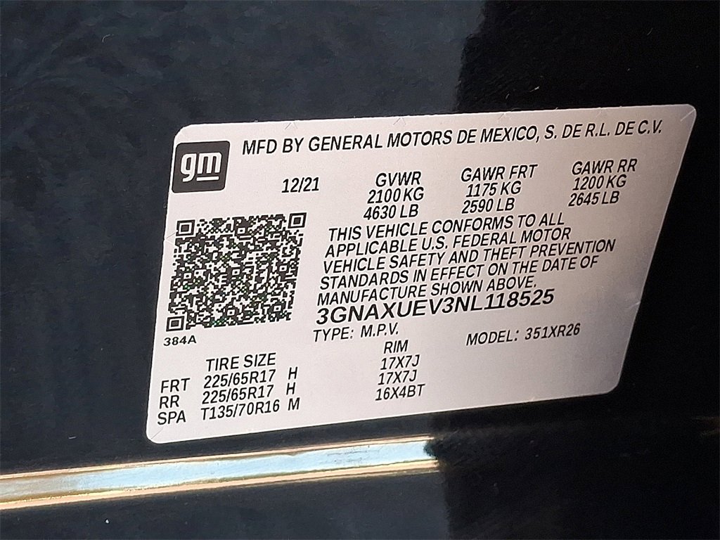 Used 2022 Chevrolet Equinox LT image 27