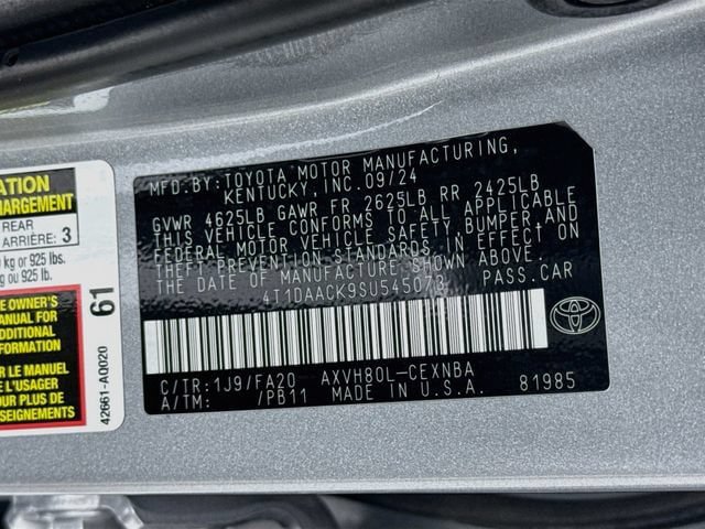Certified 2025 Toyota Camry LE FWD image 32