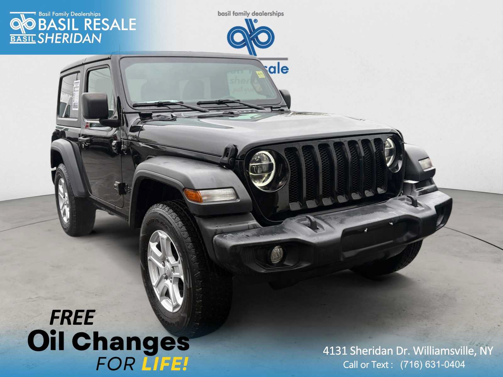 Used 2022 Jeep Wrangler Sport AWD/4WD image 1