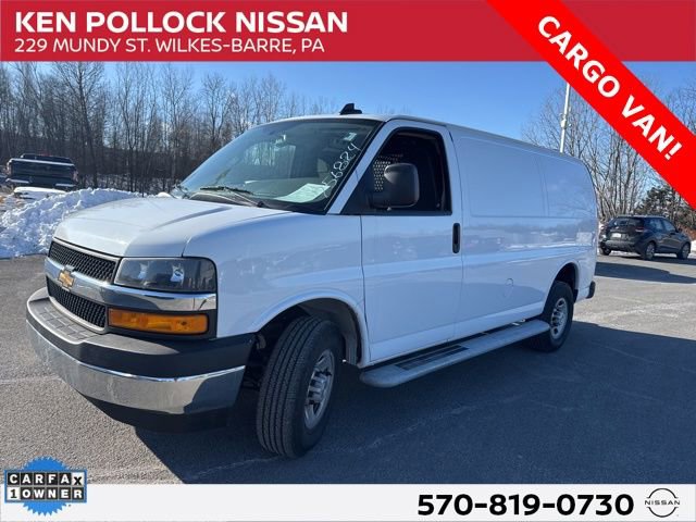 Used 2024 Chevrolet Express 2500 Work Van 3D Cargo Van w/ Driver Convenience Package image 1