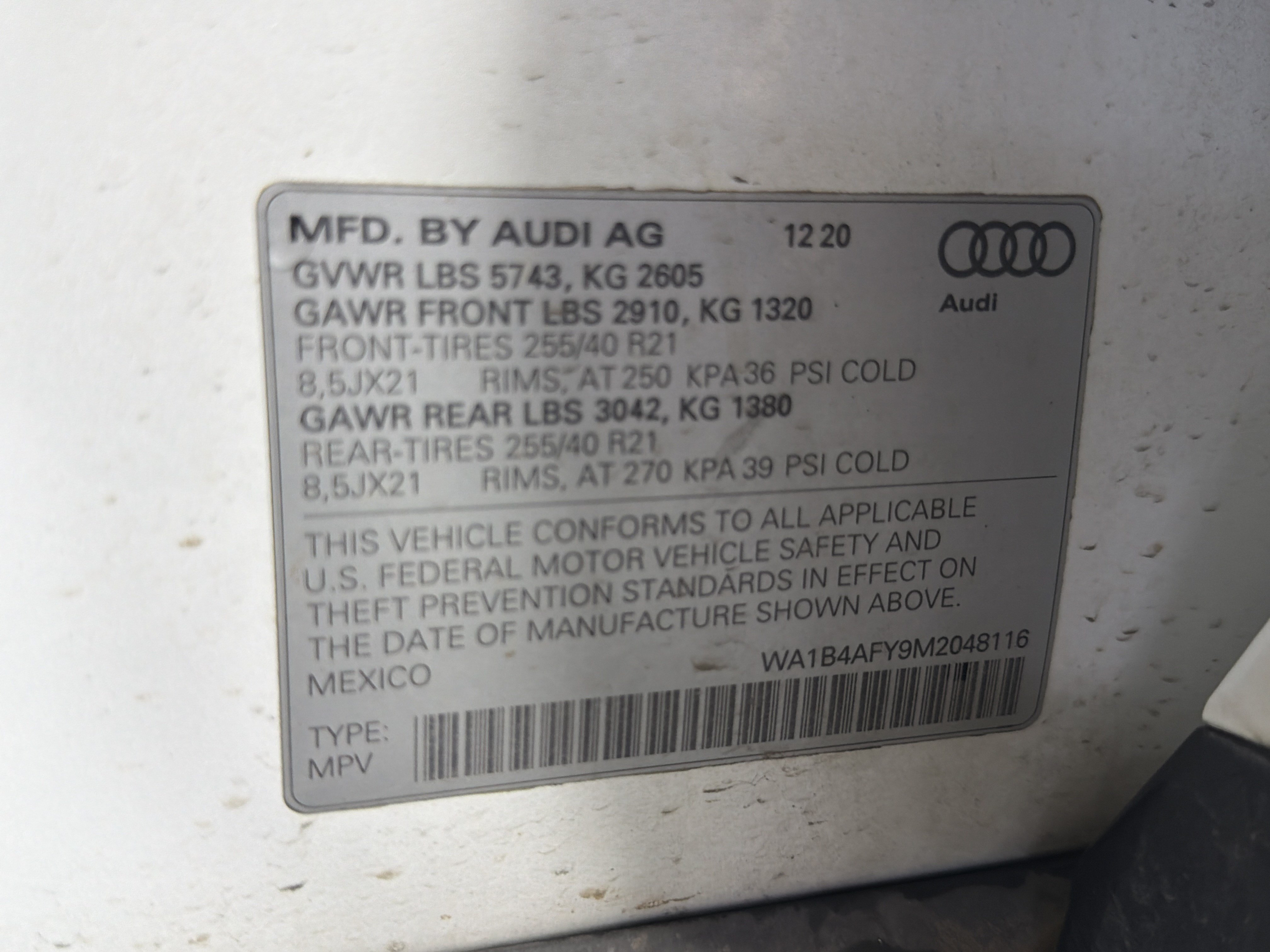 Used 2021 Audi SQ5 Premium Plus w/ Premium Plus Package AWD/4WD image 5