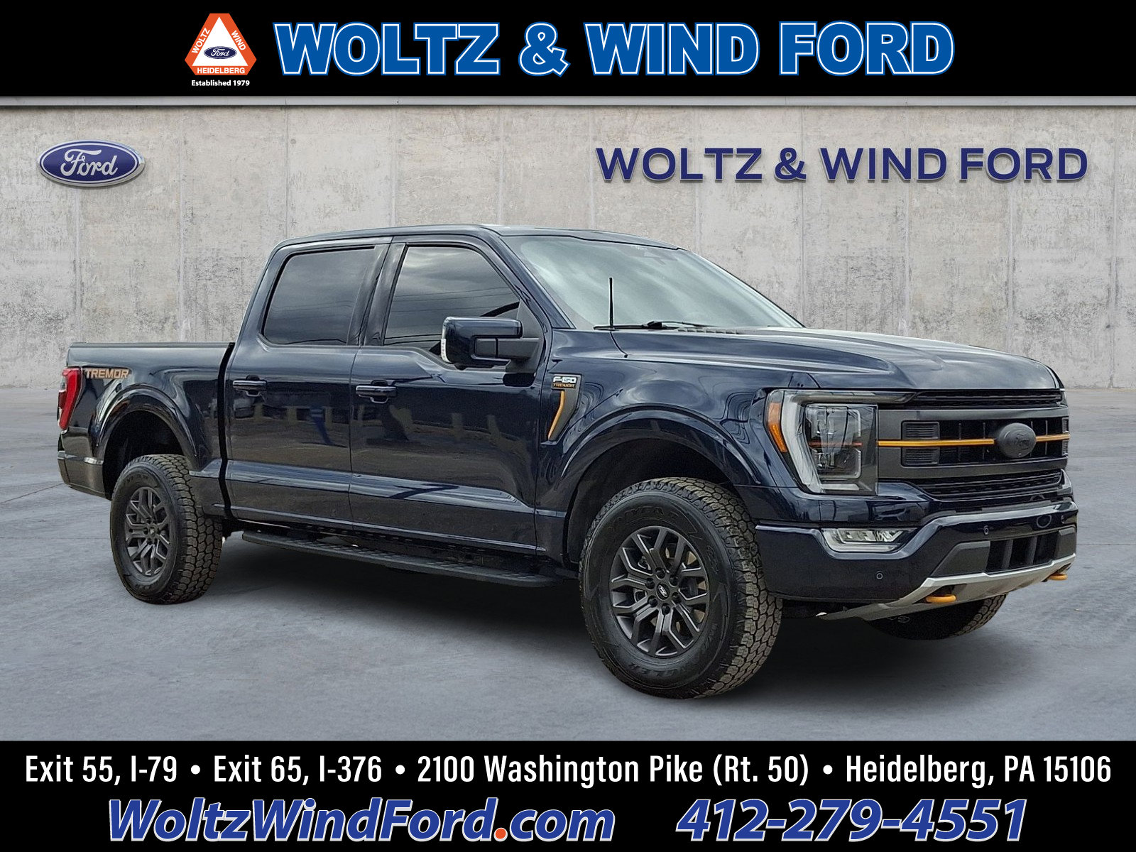 Certified 2022 Ford F150 Tremor w/ Equipment Group 402A High image 1