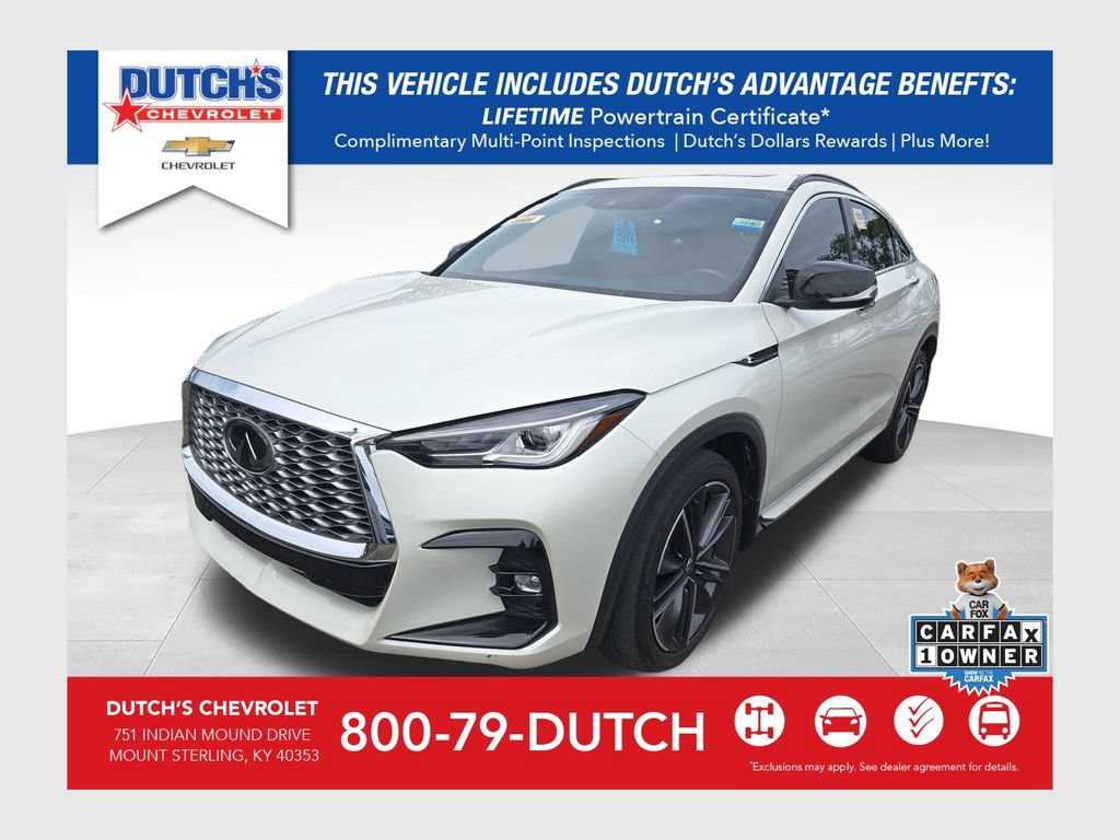 Used 2023 INFINITI QX55 Luxe w/ Cargo Package