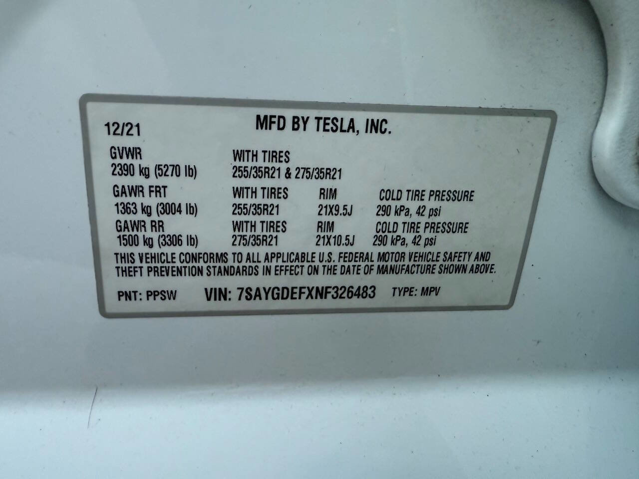 Used 2022 Tesla Model Y Performance image 27
