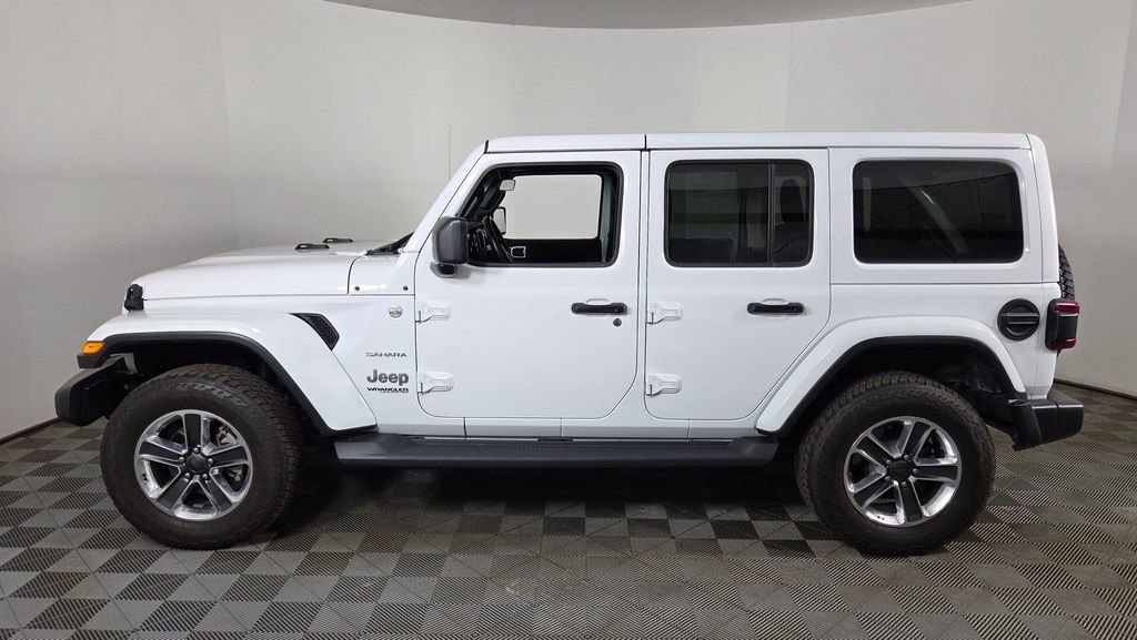 Used 2020 Jeep Wrangler Unlimited Sahara w/ LED Lighting Group image 4
