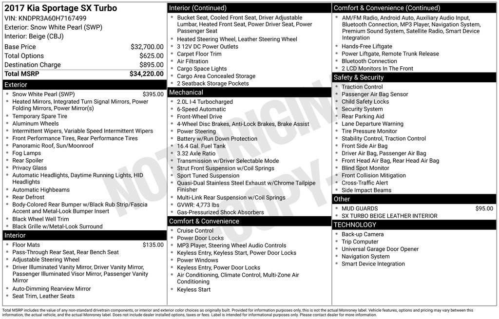 Used 2017 Kia Sportage SX image 3