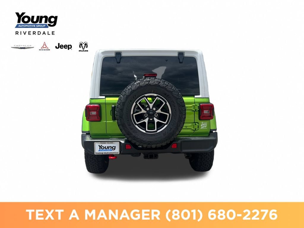 New 2026 Jeep Wrangler Unlimited Rubicon w/ Whitecap Package AWD/4WD image 4