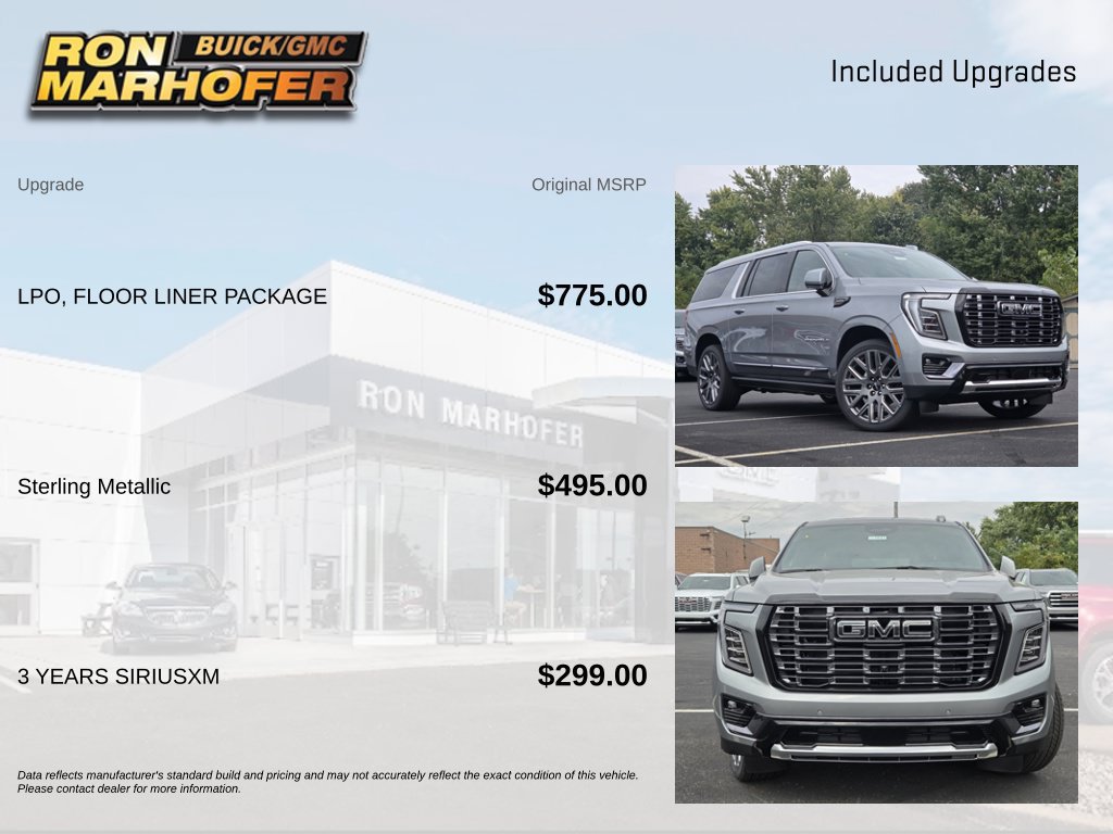 New 2027 GMC Yukon XL Denali Ultimate w/ LPO, Floor Liner Package AWD/4WD image 7