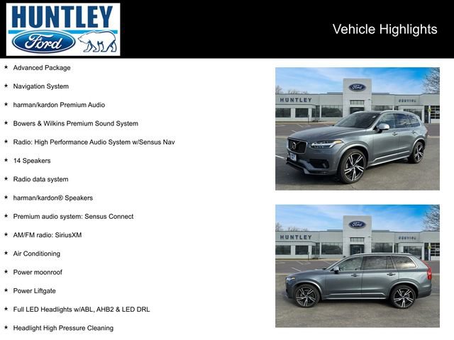 Used 2019 Volvo XC90 T6 R-Design w/ Advanced Package image 2