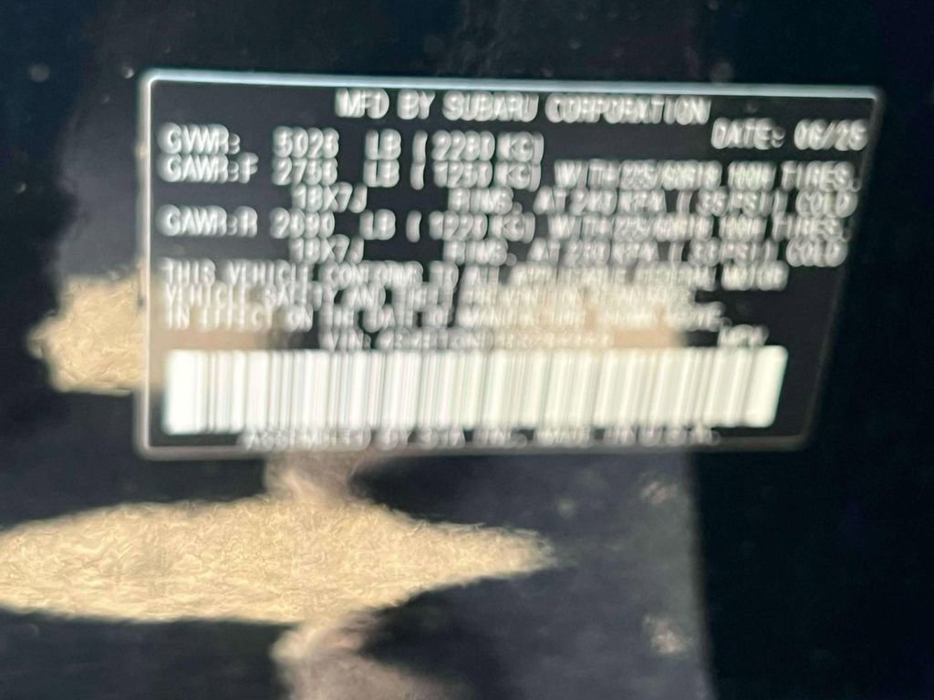 New 2025 Subaru Outback Limited XT image 22