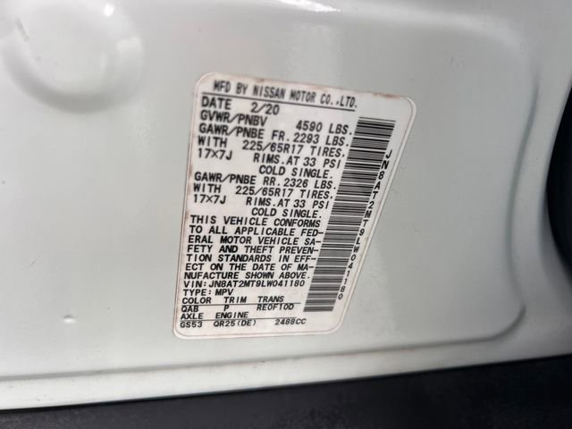 Used 2020 Nissan Rogue SV FWD image 34