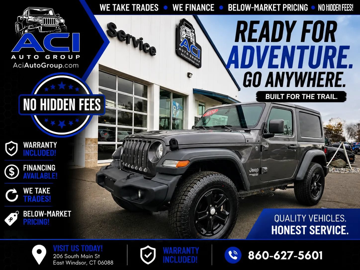 Used 2020 Jeep Wrangler Sport AWD/4WD video 1