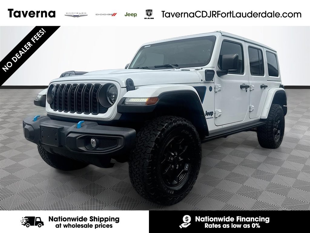 Certified 2023 Jeep Wrangler Unlimited Rubicon 4xe AWD/4WD image 1