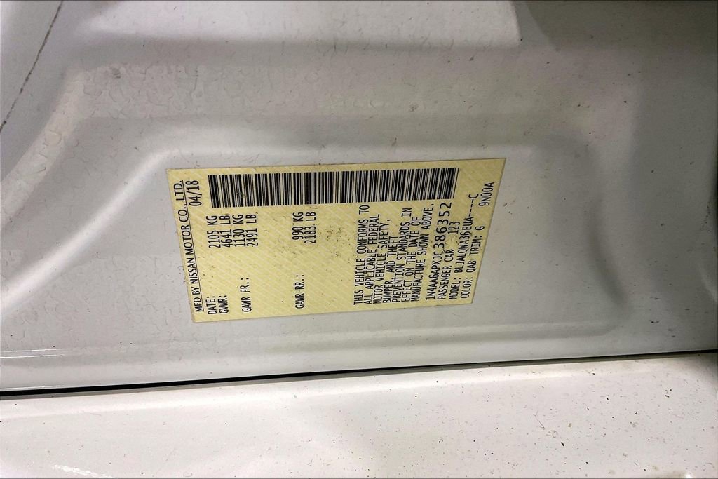 Used 2018 Nissan Maxima 3.5 S FWD image 19