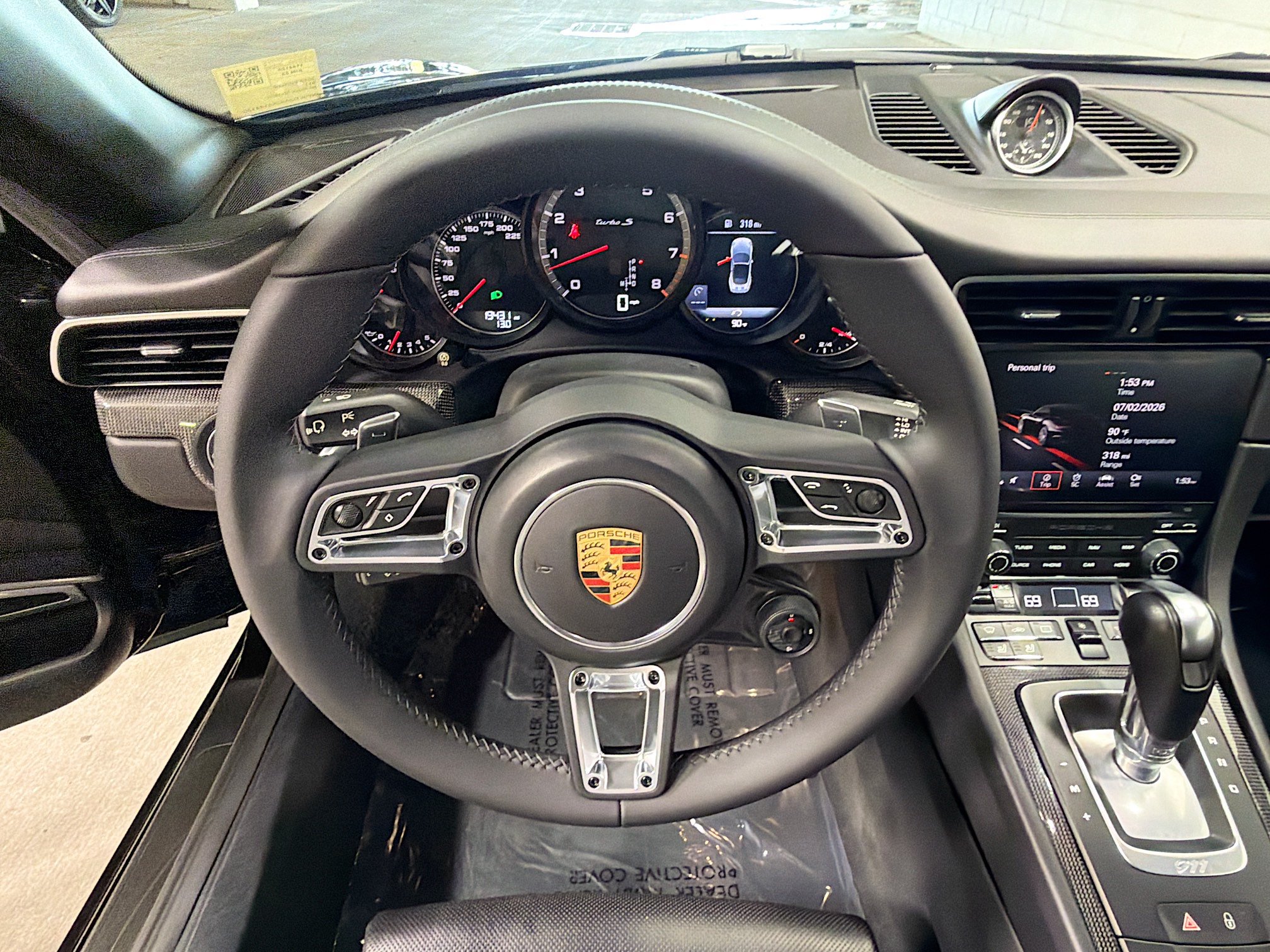 Certified 2019 Porsche 911 Turbo S AWD/4WD image 36