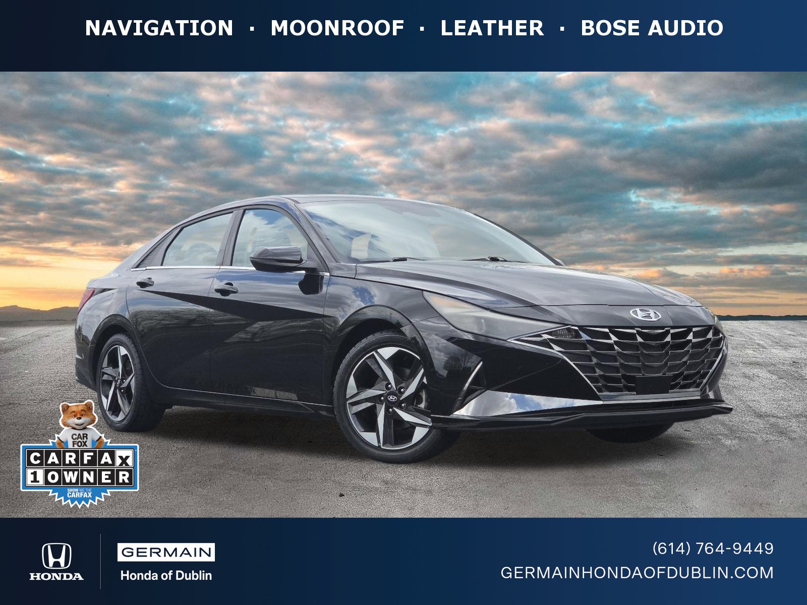 Used 2021 Hyundai Elantra Limited image 1