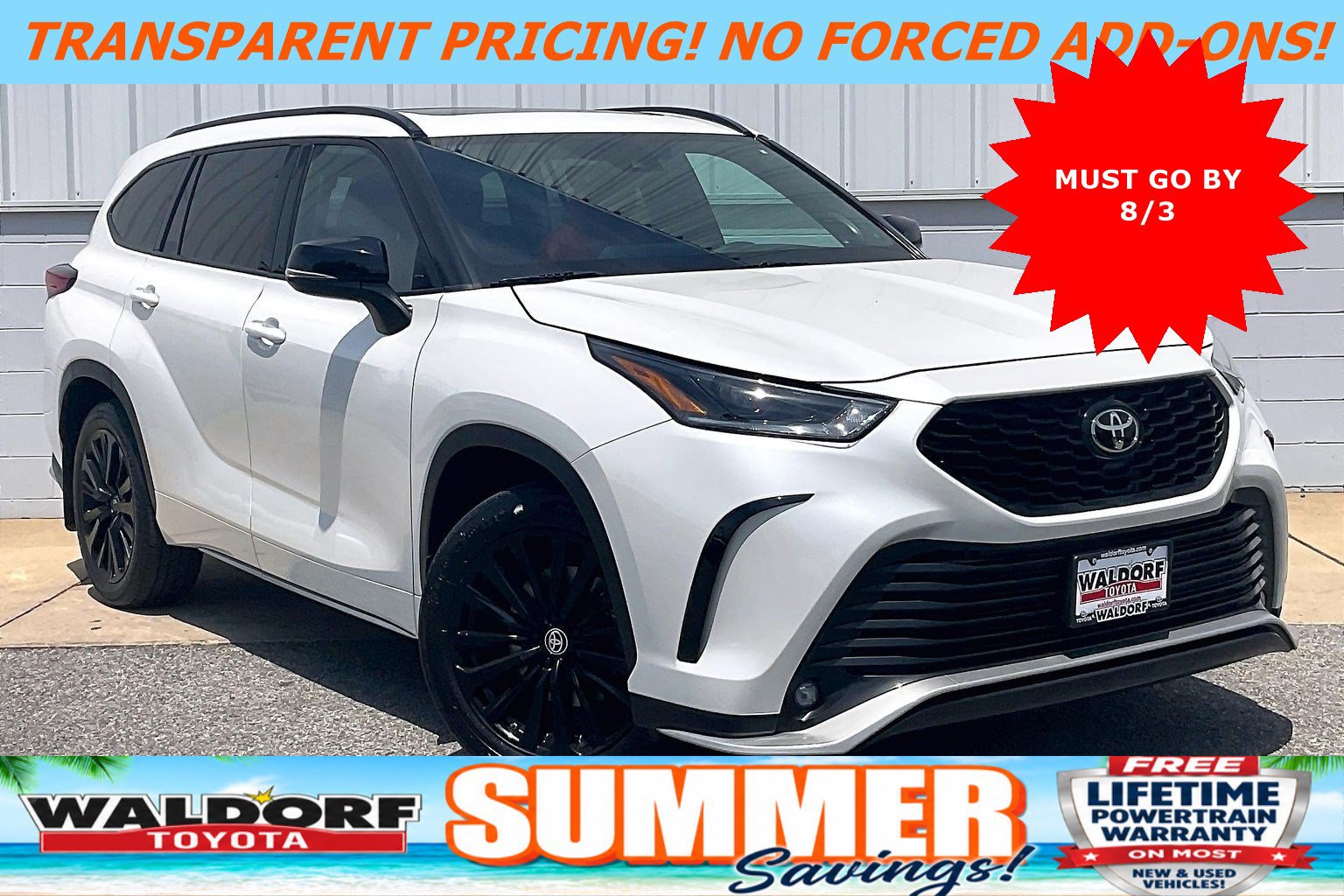Used 2023 Toyota Highlander XSE AWD/4WD image 1