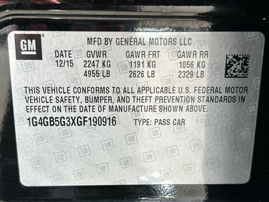 Used 2016 Buick LaCrosse Leather w/ Experience Buick Package image 33