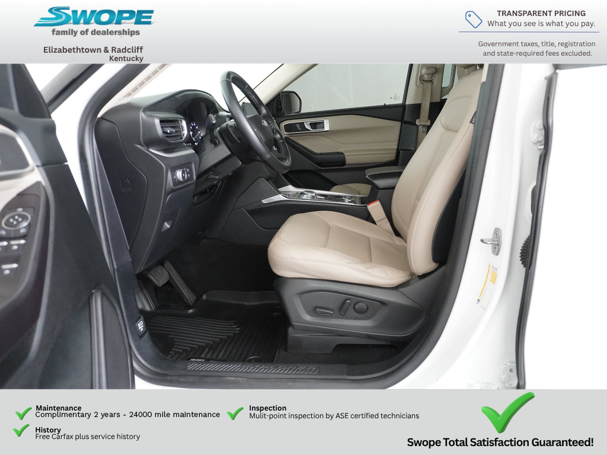 Used 2020 Ford Explorer XLT w/ Equipment Group 202A AWD/4WD image 14