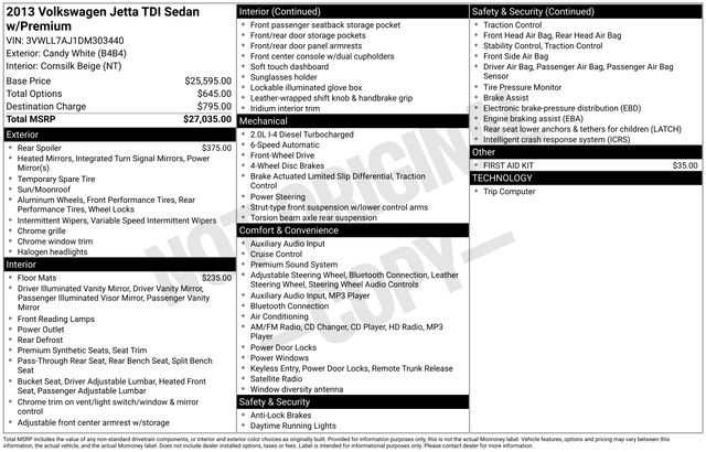 Used 2013 Volkswagen Jetta TDI image 19