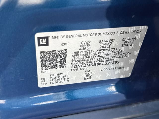 Certified 2019 Chevrolet Trax Premier FWD image 30