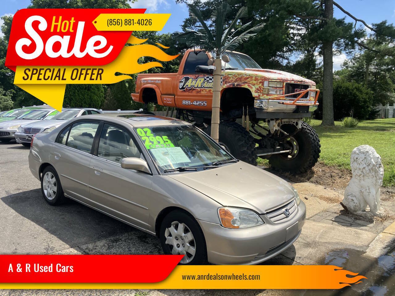 Used 2002 Honda Civic EX
