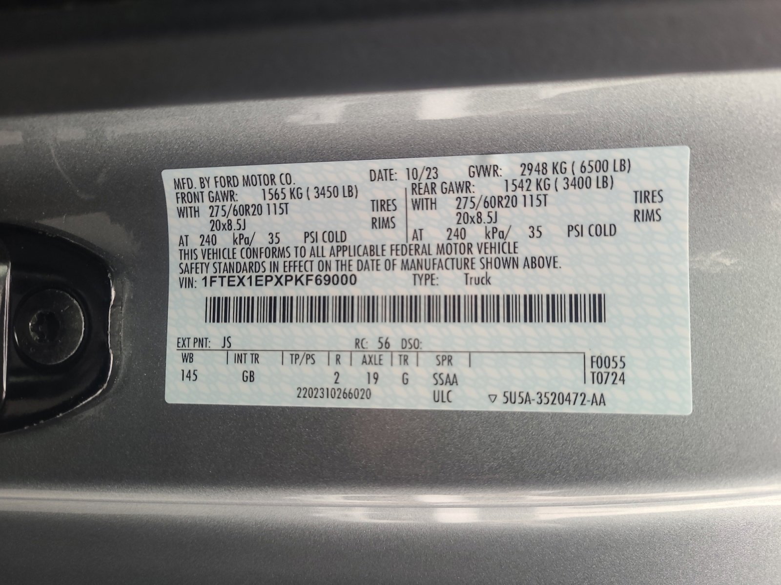 Certified 2023 Ford F150 XL w/ STX Appearance Package image 25