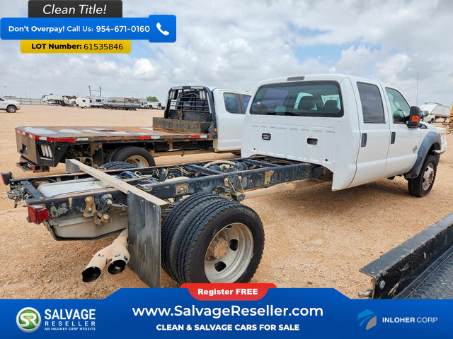 Used 2015 Ford F550 4x4 Crew Cab Super Duty image 4