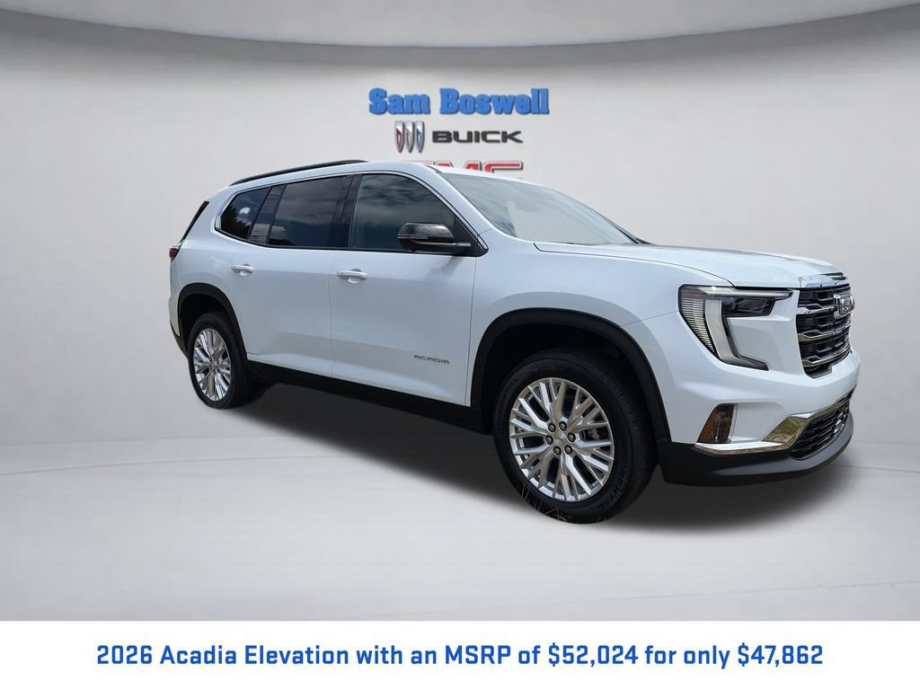 New 2026 GMC Acadia Elevation w/ Elevation Premium Package FWD image 1