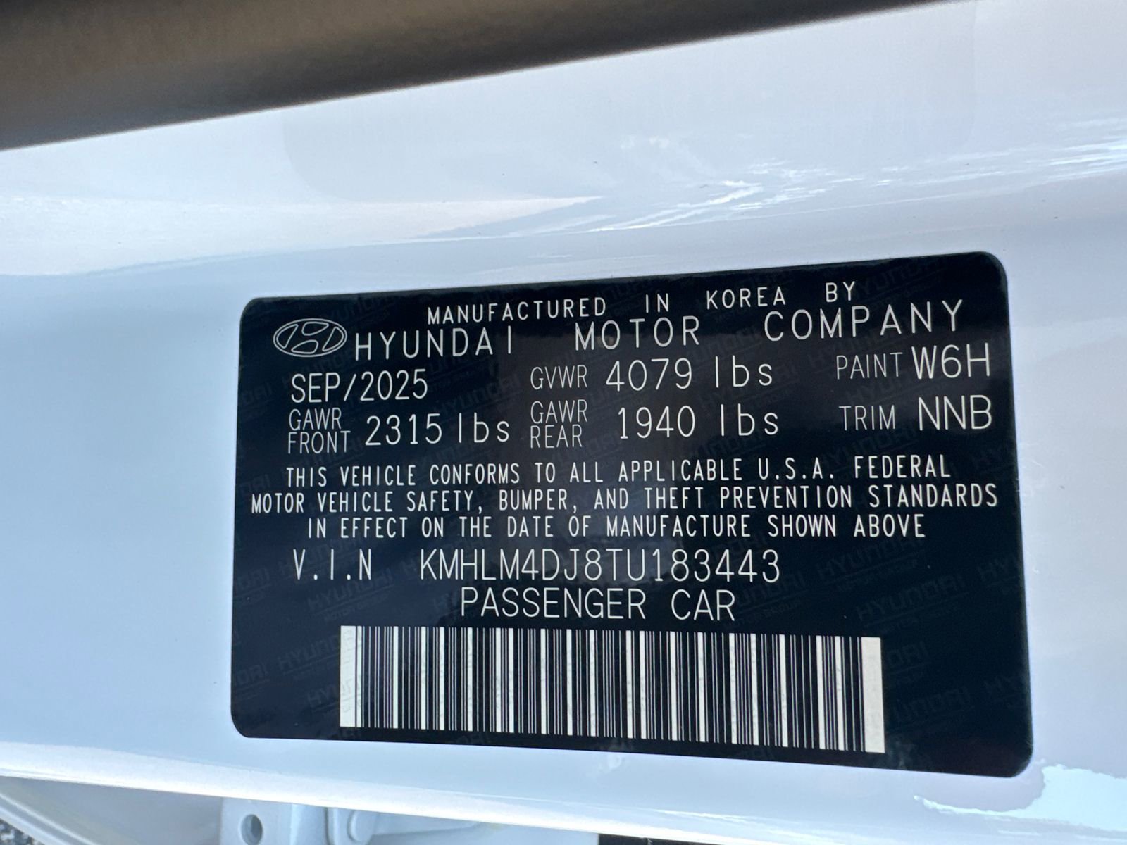 New 2026 Hyundai Elantra Blue w/ Cargo Package image 30