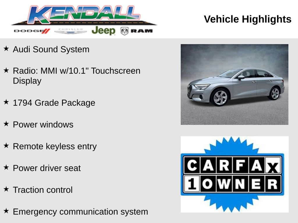 Used 2024 Audi A3 2.0T Premium image 3