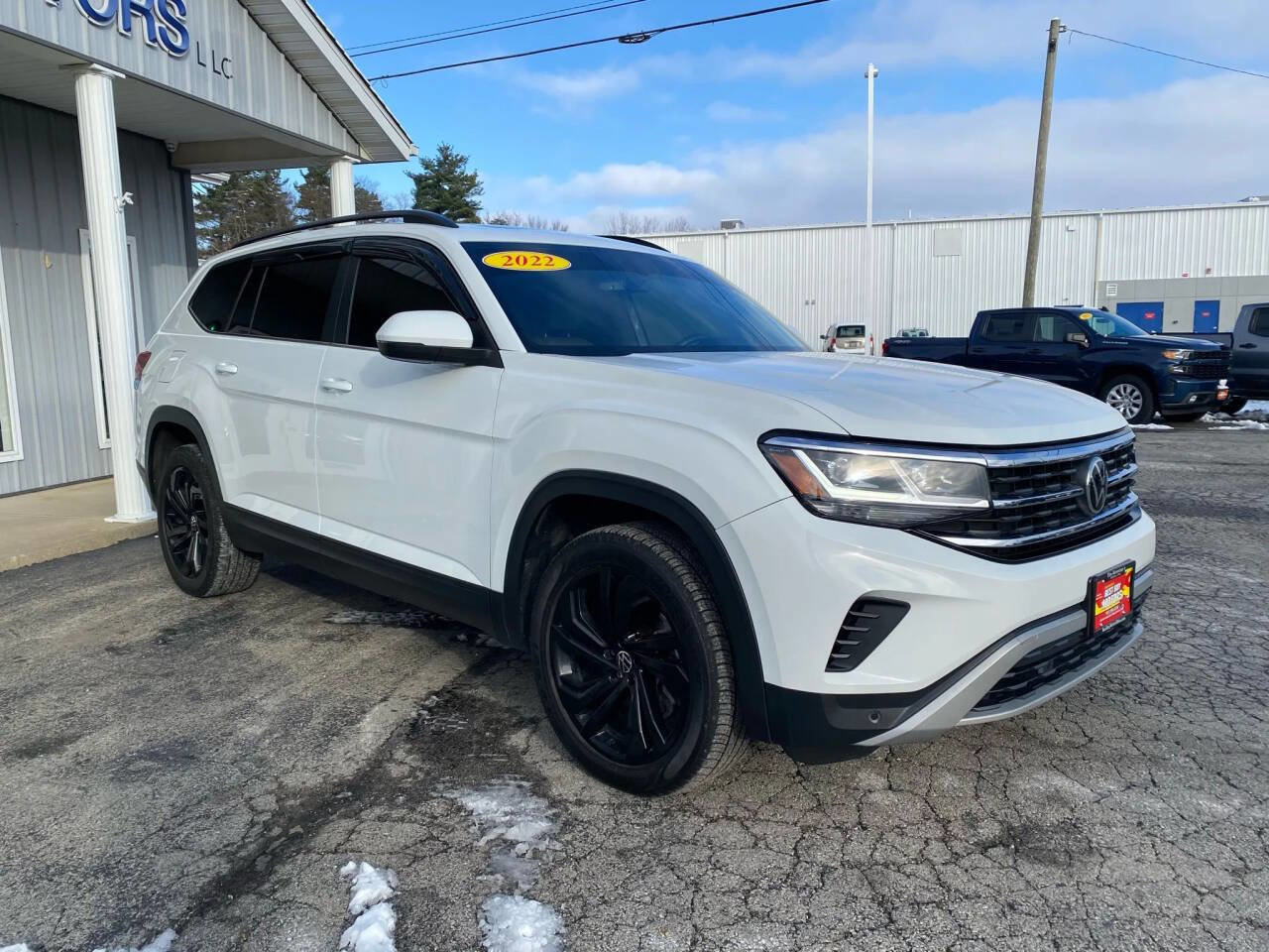 Used 2022 Volkswagen Atlas SE w/ Panoramic Sunroof Package image 9