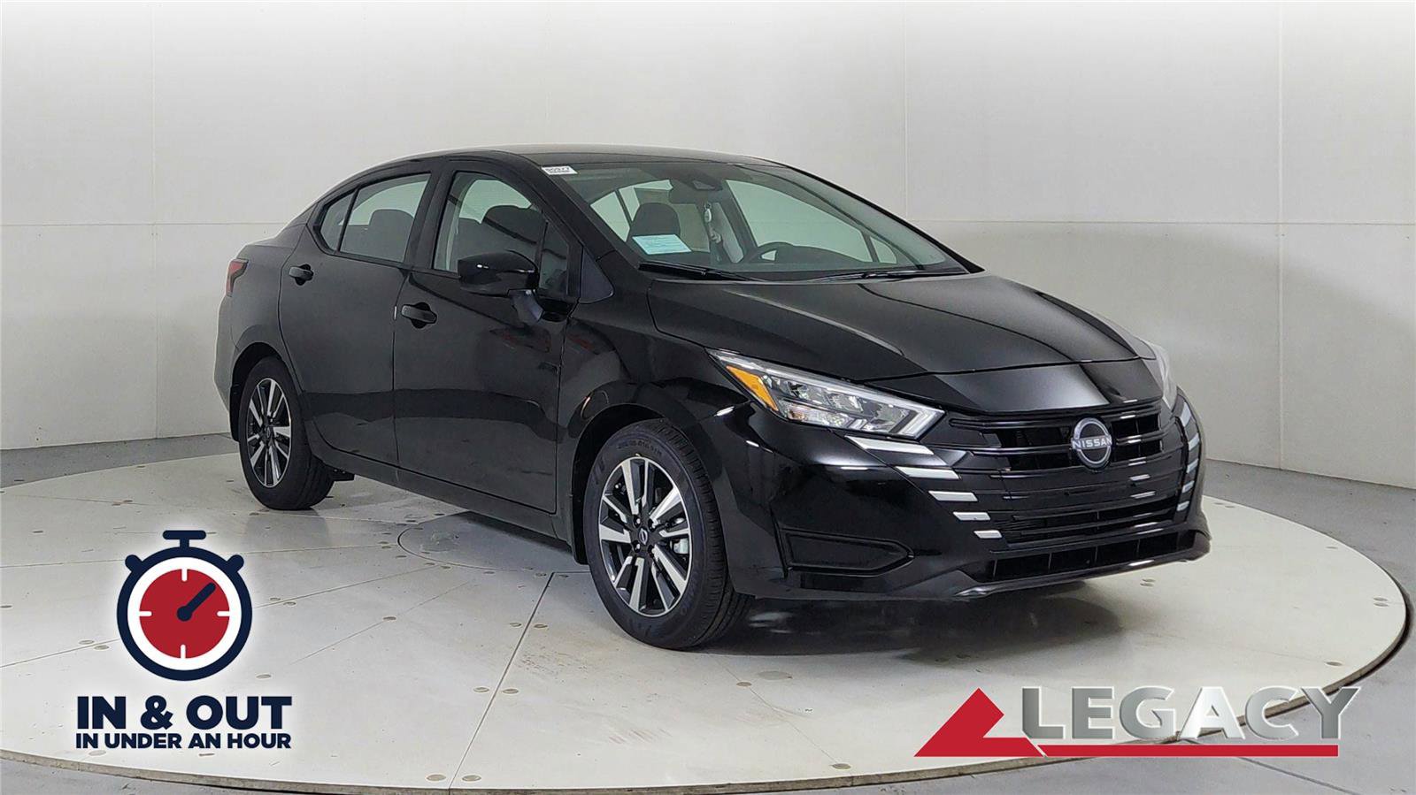New 2025 Nissan Versa SV w/ Trunk Package