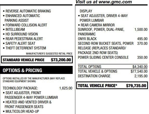 Certified 2025 GMC Yukon XL Elevation w/ Technology Package AWD/4WD image 2