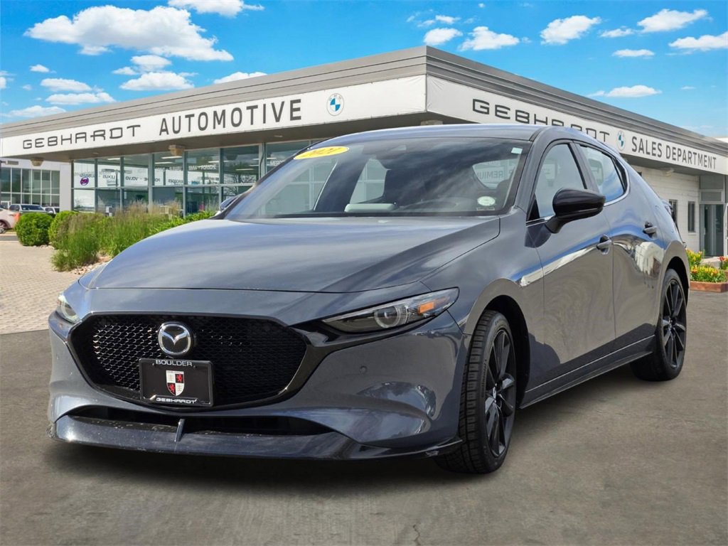 Used 2021 MAZDA MAZDA3 Hatchback w/Premium Plus Pkg image 3
