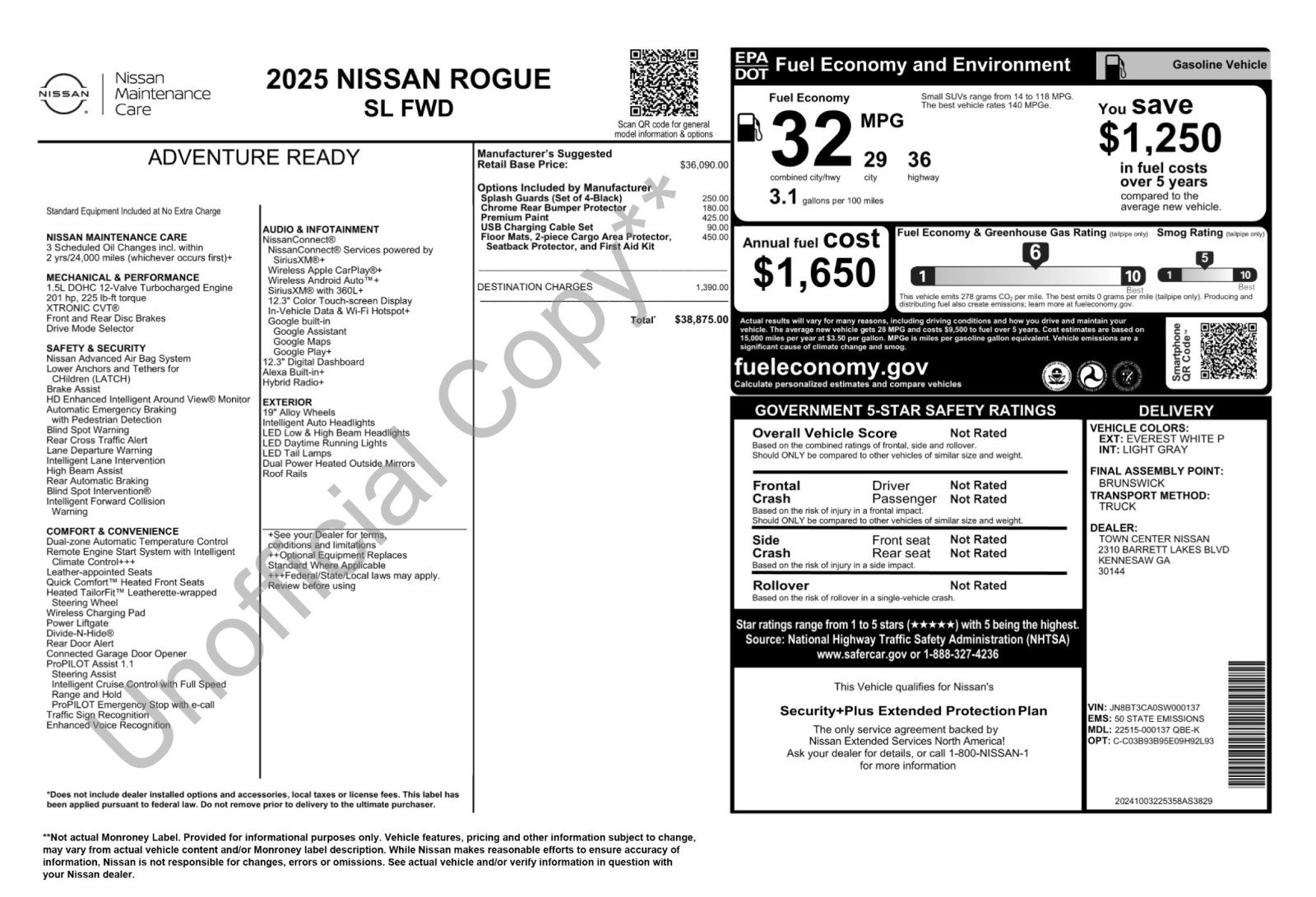 Used 2025 Nissan Rogue SL FWD image 51