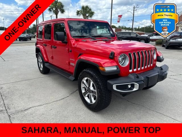 Used 2020 Jeep Wrangler Unlimited Sahara AWD/4WD image 3
