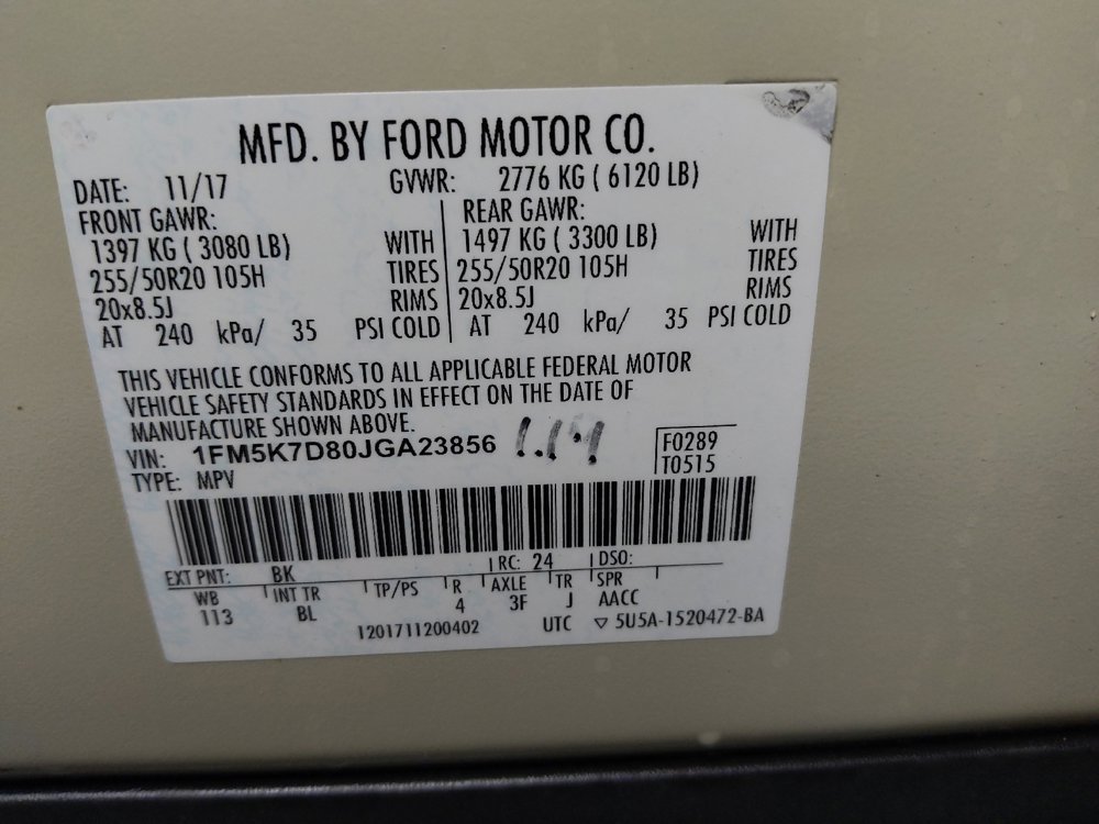 Used 2018 Ford Explorer XLT w/ Equipment Group 202A FWD image 33