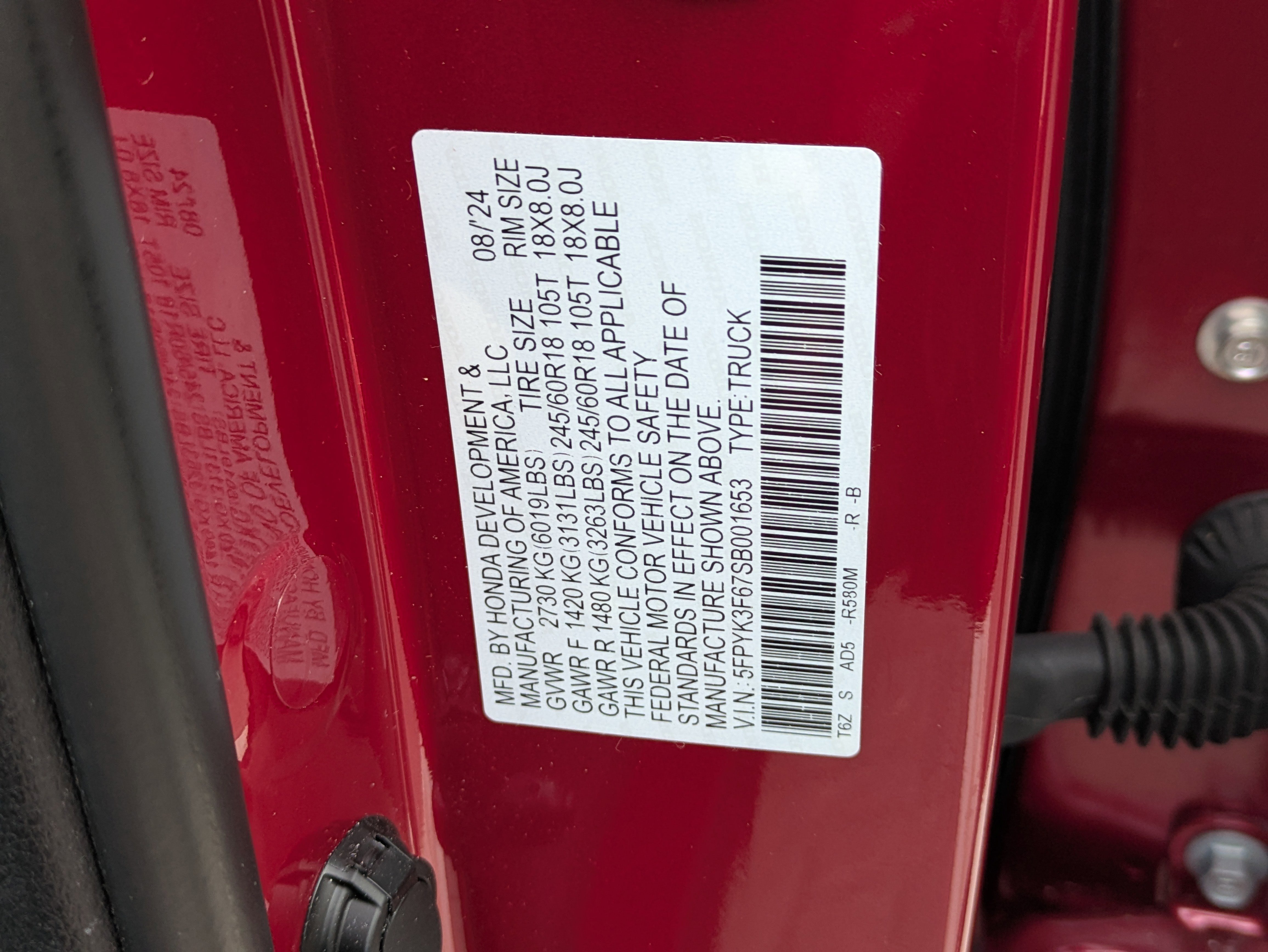 Used 2025 Honda Ridgeline TrailSport image 40