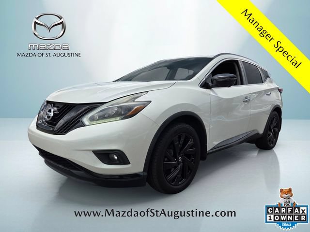 Used 2018 Nissan Murano SL w/ Midnight Edition Package