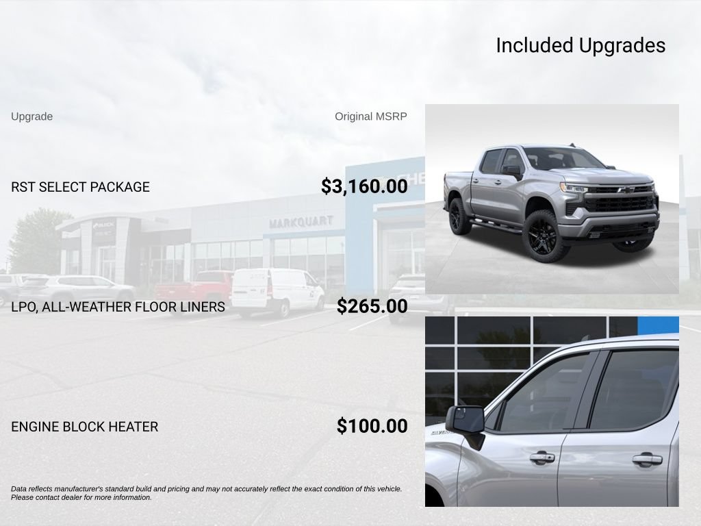 New 2026 Chevrolet Silverado 1500 RST w/ RST Select Package AWD/4WD image 5