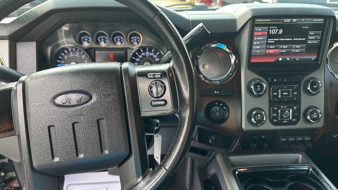 Used 2015 Ford F250 Lariat w/ Chrome Package AWD/4WD image 15