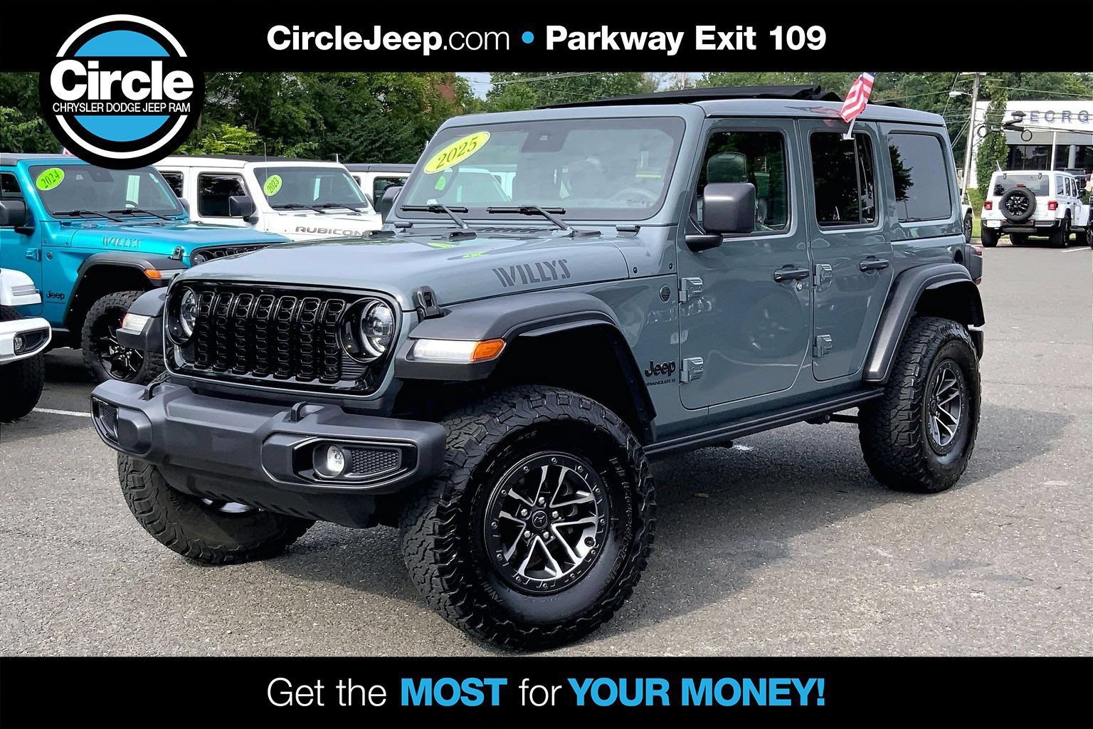 Certified 2025 Jeep Wrangler Unlimited Sport