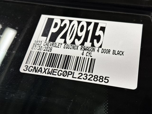 Certified 2023 Chevrolet Equinox RS AWD/4WD image 31