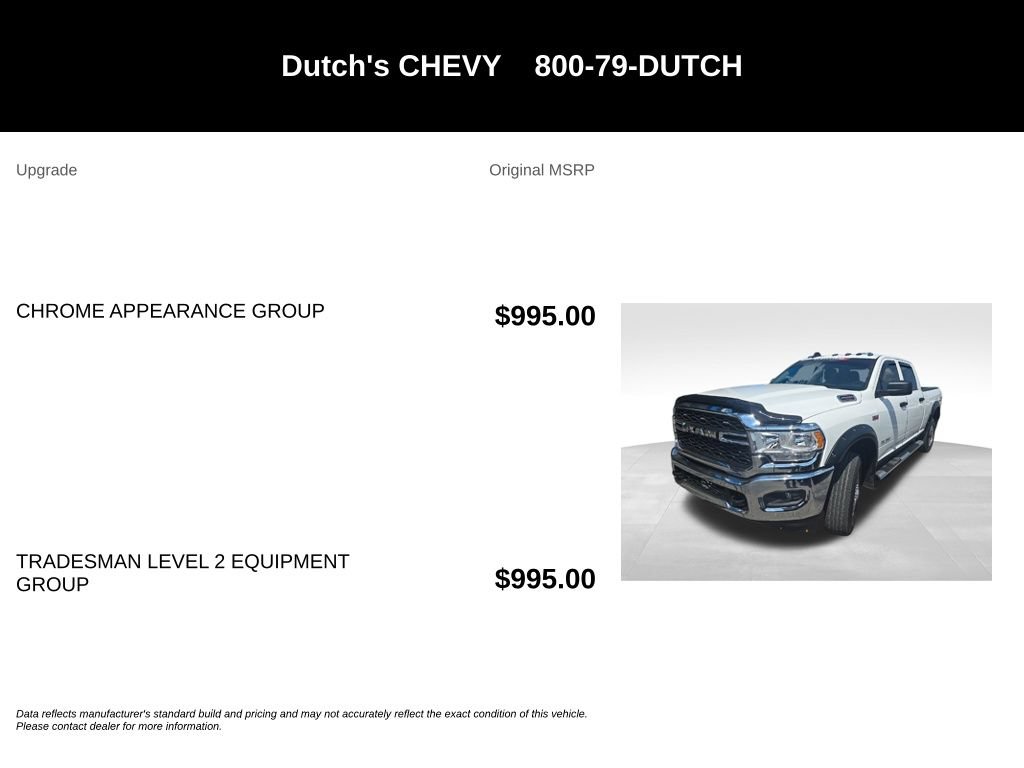 Used 2019 RAM 2500 Tradesman AWD/4WD image 5