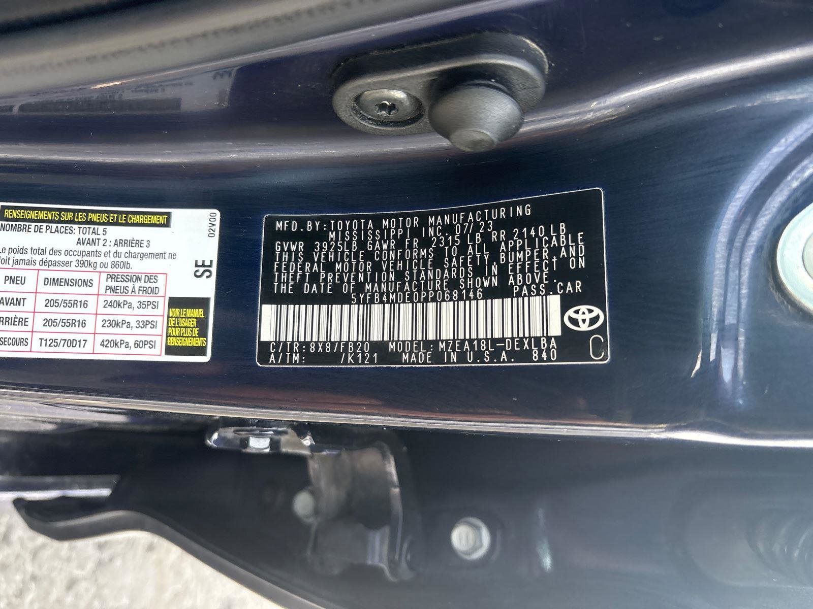 Used 2023 Toyota Corolla LE FWD image 30